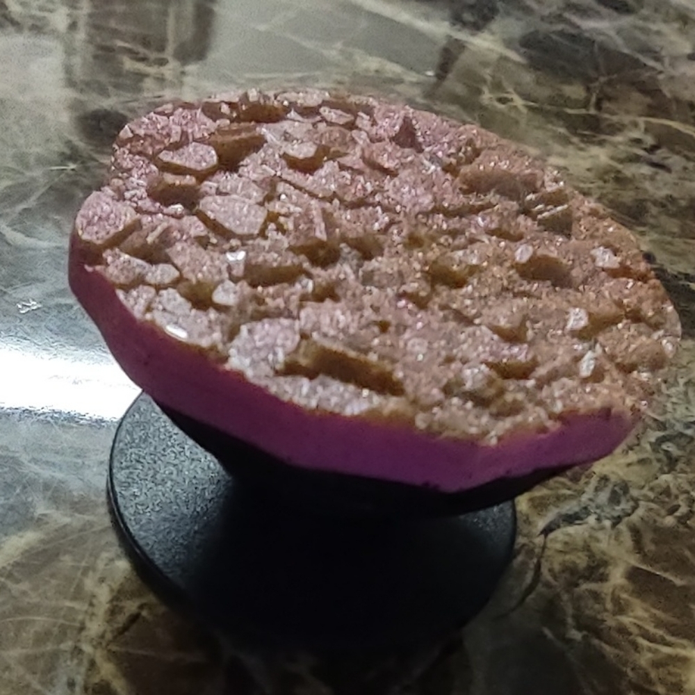 Handmade Druzzy Phone Socket